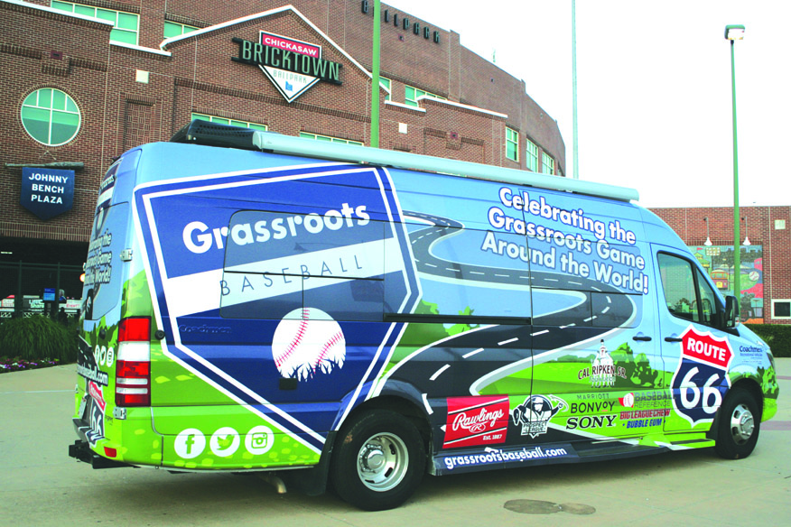 Oklahoma Legend Johnny Bench At the Bricktown Ballpark on Sunday