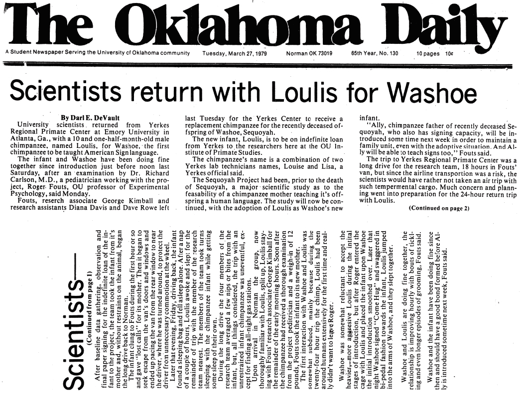 University of Oklahoma Newspaper Archive Available Online   Senior ...