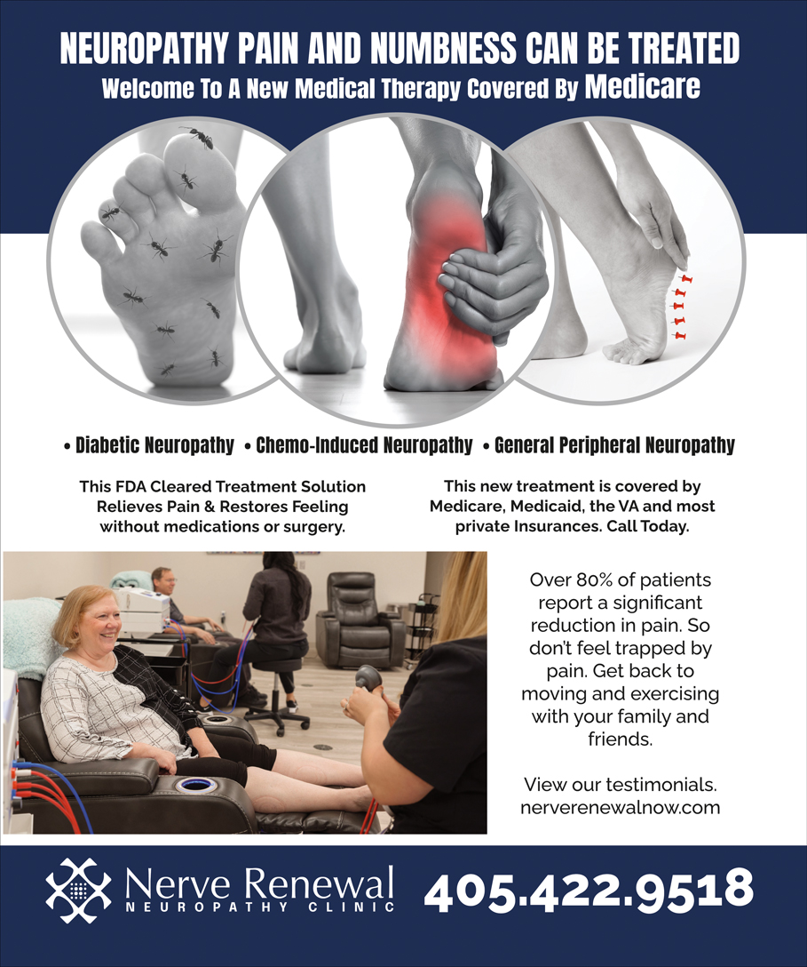 Nerve Renewal Neuropathy Clinics Growing - Senior News and Living